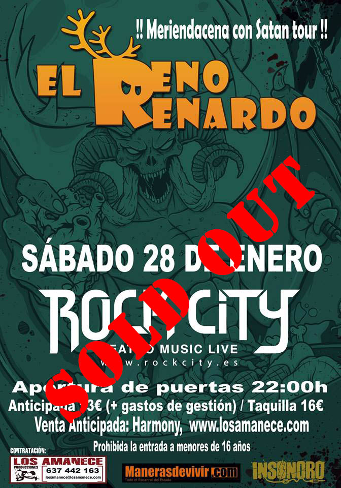 El Reno Renardo Sold Out