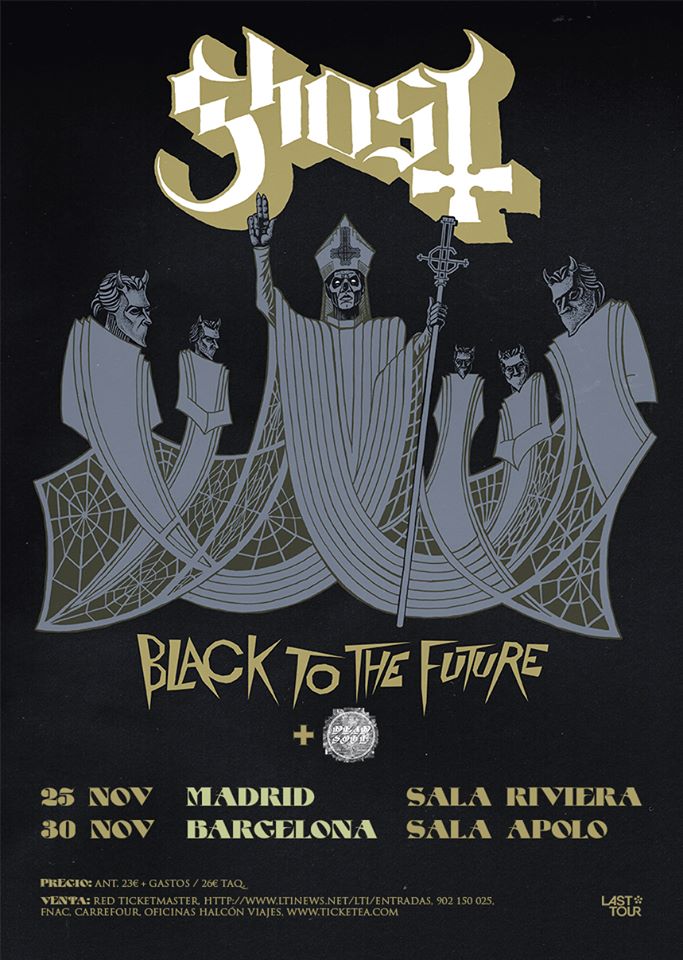 Ghost 2015 Gira