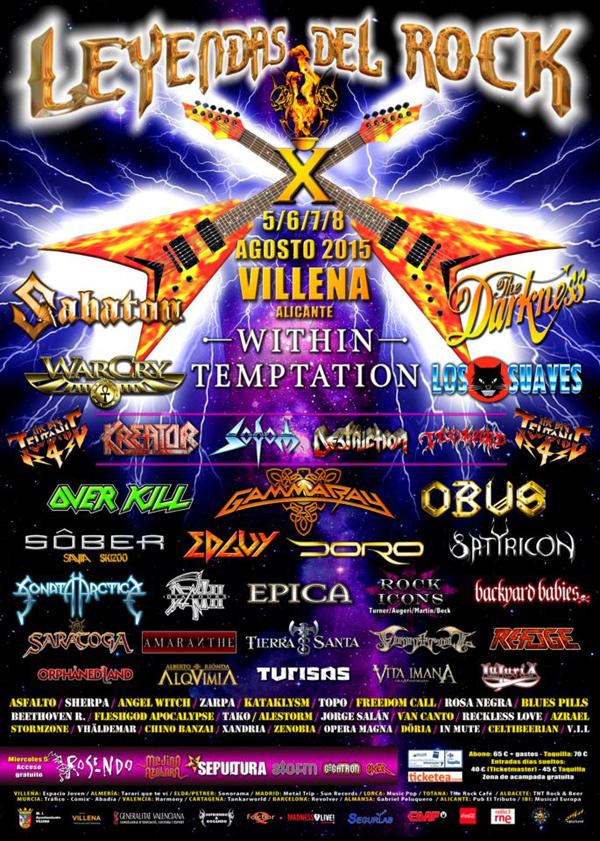 Cartel Julio leyendas2015