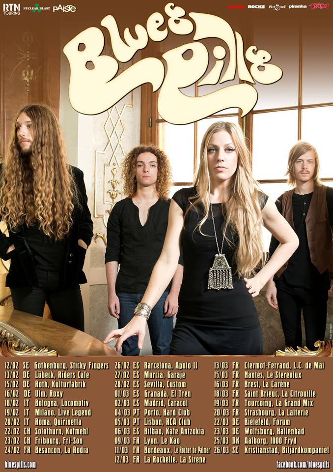 BluesPills Gira Europea
