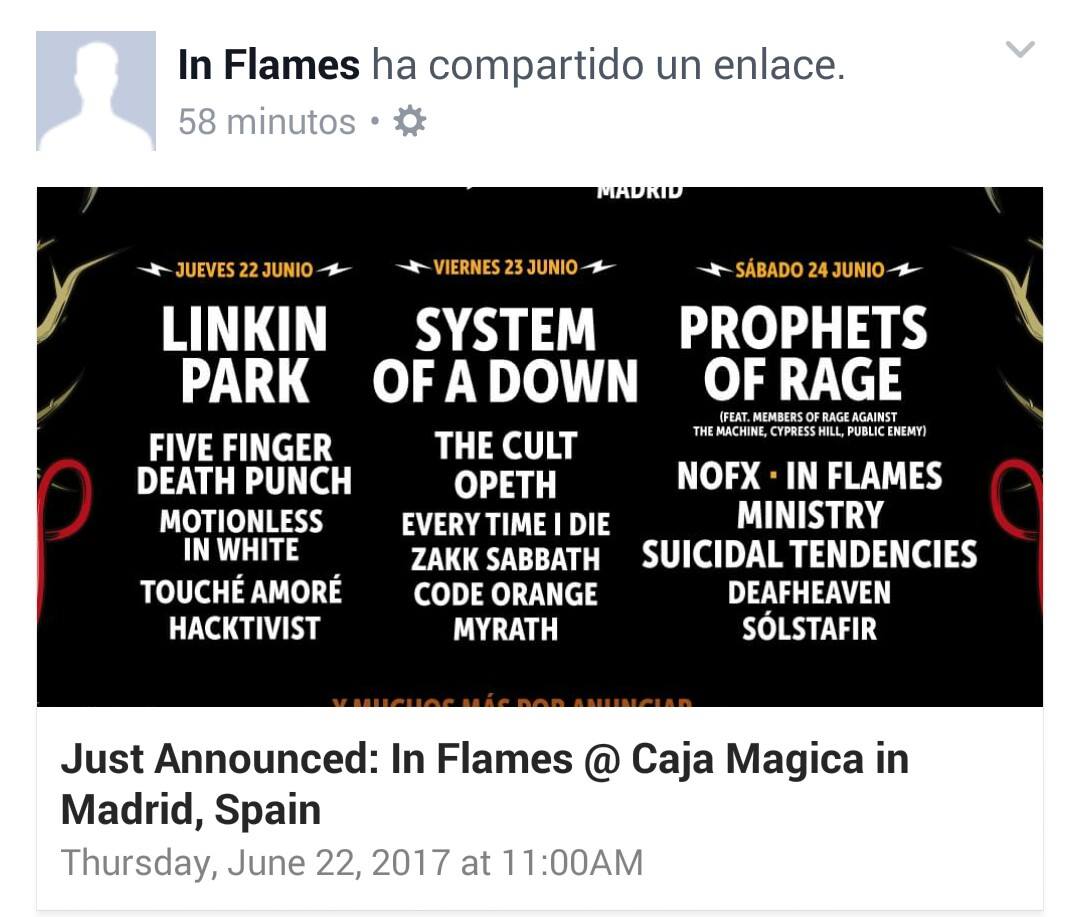 In Flames Cagada