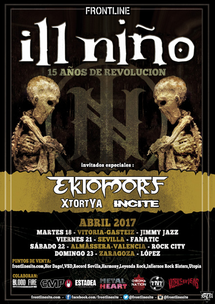 Ill Niño Poster Baja