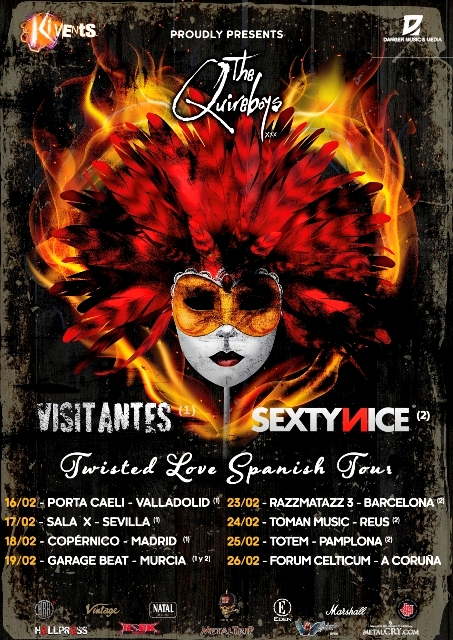 the quireboys twisted love spanish tour 2017